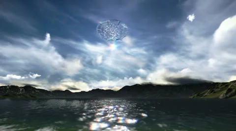 Saucer translucent Stock-Footage 24508482