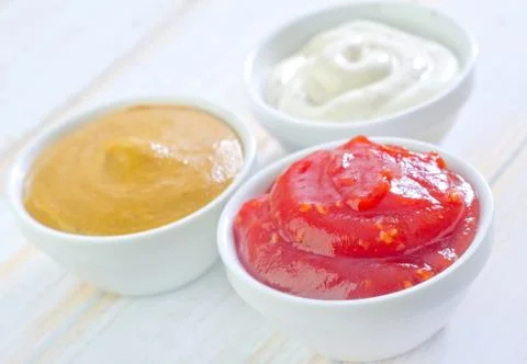 Sauces Stock Photos