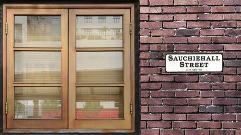 Sauchiehall Street Stock Footage 116419916