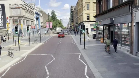 Sauchiehall Street Stock Footage 247059918