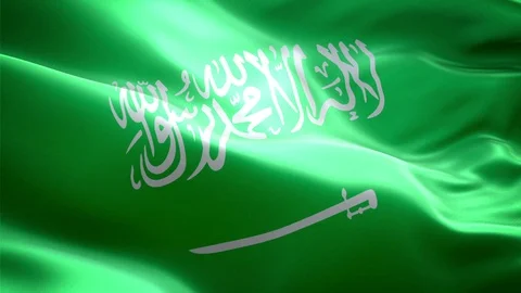 Saudi Arabia Flag Stock Footage 116402095