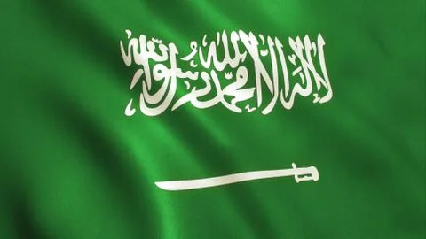 Saudi Arabia Flag Stock Illustration