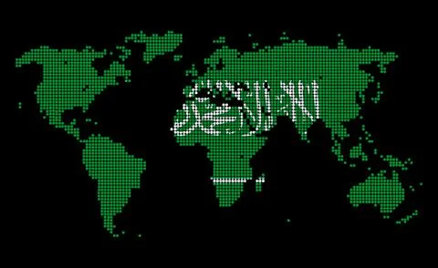 Saudi Arabia Stock Illustration
