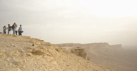 Saudi-Arabia Riyadh Edge-of-the-World-Wide2 422 59.94FPS Stock Footage 129534154