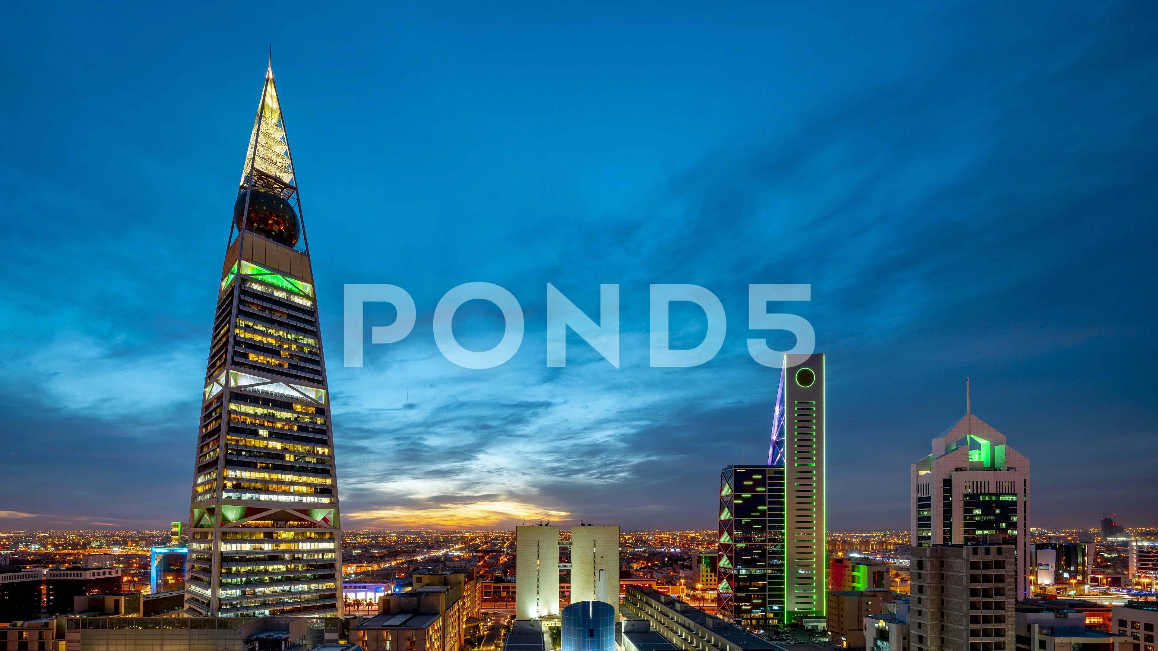 Saudi Arabia Riyadh Time Sunset Da... | Stock Video | Pond5