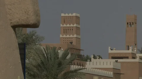 A Saudi structure. Stock Footage 120068031