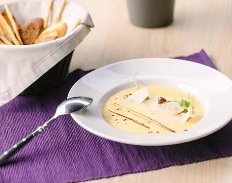 Сauliflower Soup Stock Photos
