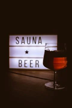 A sauna break refreshment Фото
