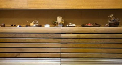 Sauna decoration Stock Photos