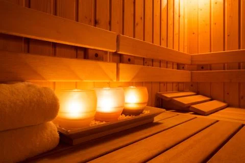 Sauna equipment Stock-Fotos