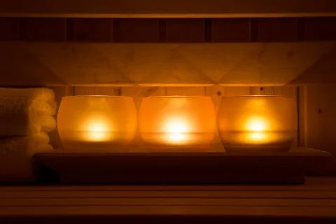 Sauna equipment Stock Photos