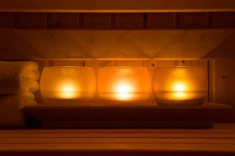 Sauna equipment Stock Photos