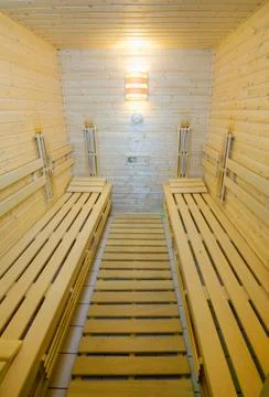 Sauna Foto stock