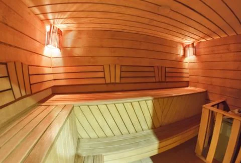 Sauna Fotos de archivo