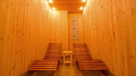 Sauna Recreation Area Video stock 56910684