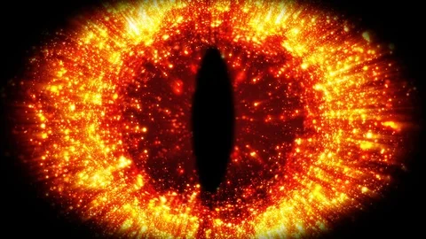 Sauron evil eye Stock Footage 88716124