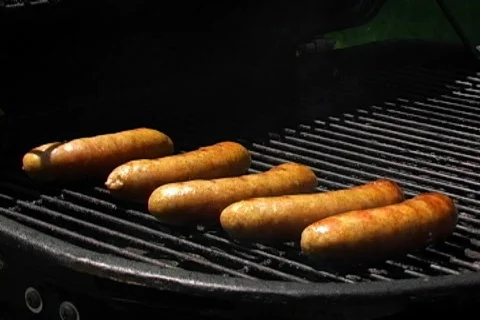 Sausage BBQ 2 스톡 동영상 136888