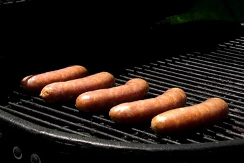 Sausage BBQ Video stock 136892