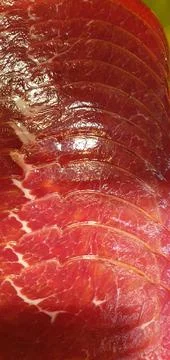 Sausage cutting (3) Stock Photos