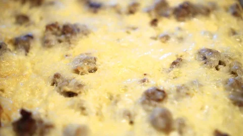 Sausage frittata Stock Footage 93281048