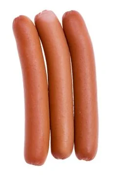 Sausage macro Stock-Fotos