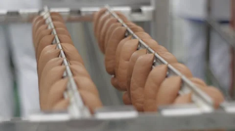 Sausage production Stock Footage 43600026