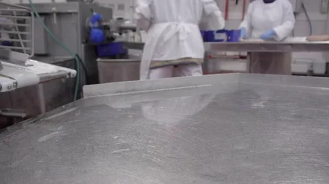 Sausage production Stock Footage 43885823