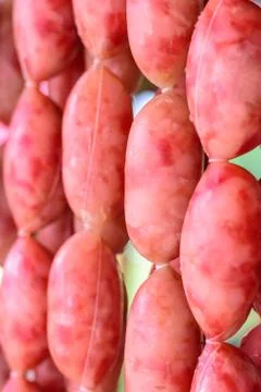 Sausage raw, Stock Photos