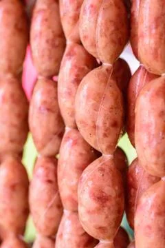 Sausage raw, Stock Photos