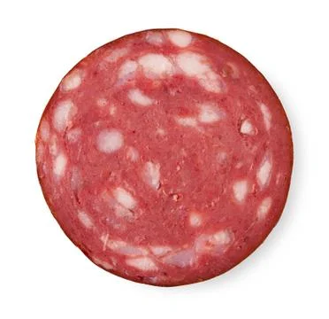 Sausage slice Stock Photos