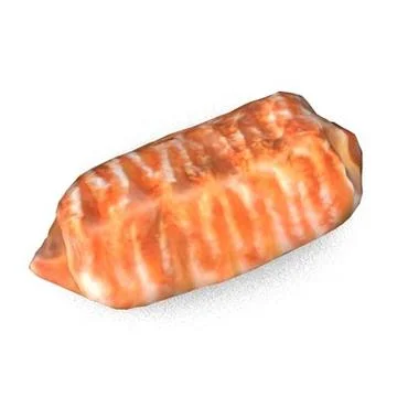 Sausage_Bread 3D Model
