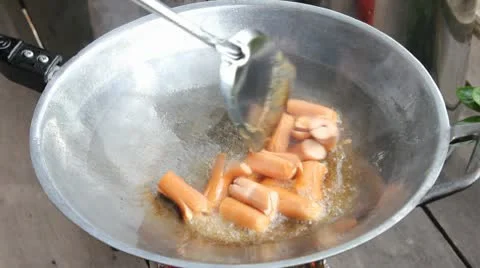 Sausages Stock Footage 9879841