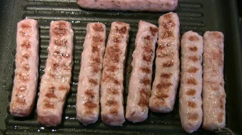 Sausages Stock Footage 10750398