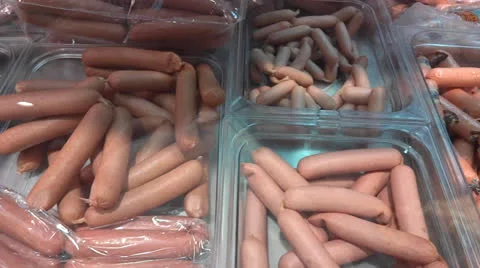 Sausages 스톡 동영상 22560792