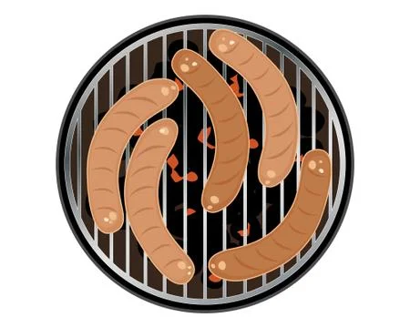 Sausages Stock Illustration