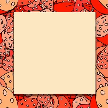 Sausages Illustrazione stock