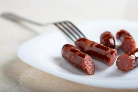 Sausages Foto stock