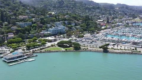 Sausalito Bay Front Vídeos de archivo 133780790