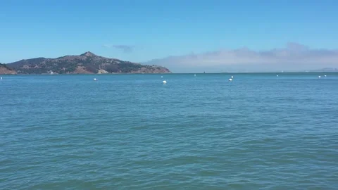 Sausalito Bay Front Vídeos de archivo 133780867