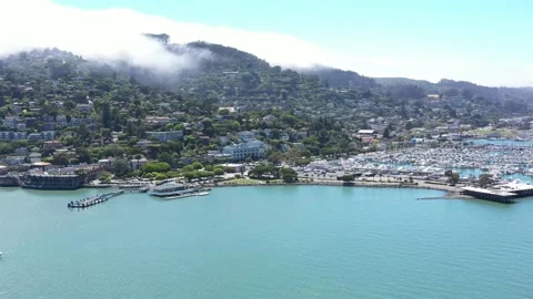 Sausalito  Bay Front Vídeos de archivo 133780973
