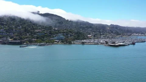 Sausalito  Bay Front Vídeos de archivo 133781037