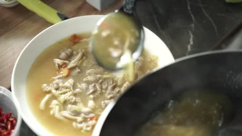 Sauteed mushrooms close up Stock Footage 261249025