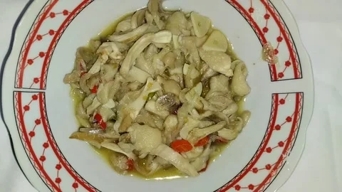 Sauteed mushrooms Stock Footage 295262667