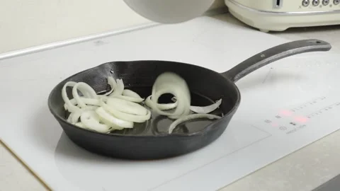 Sautéed onion Stock Footage 271616521