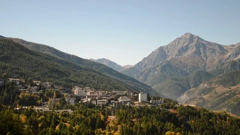 Sauze d'Oulx Landscape Video stock 80721587