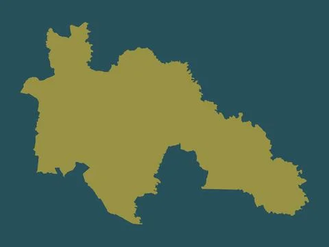 Savanes, Cote d'Ivoire. Solid color shape イラスト素材