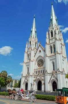 Savannah Cathedral Stock Photos