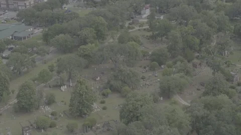 Savannah Cemetery Stock Footage 318381663