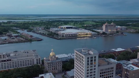 Savannah Evening 3 Stock Footage 276955769