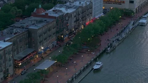 Savannah Evening 5 Stock Footage 276955846